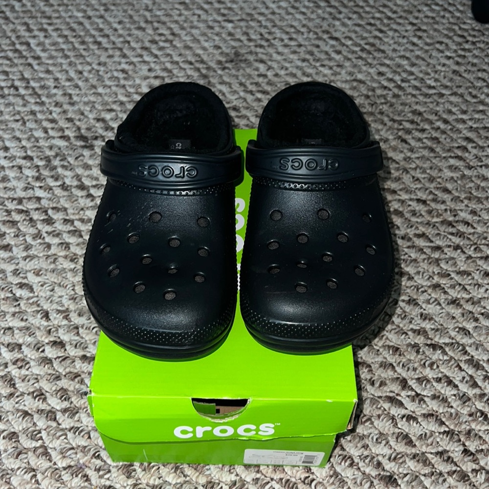Fuzzy crocs